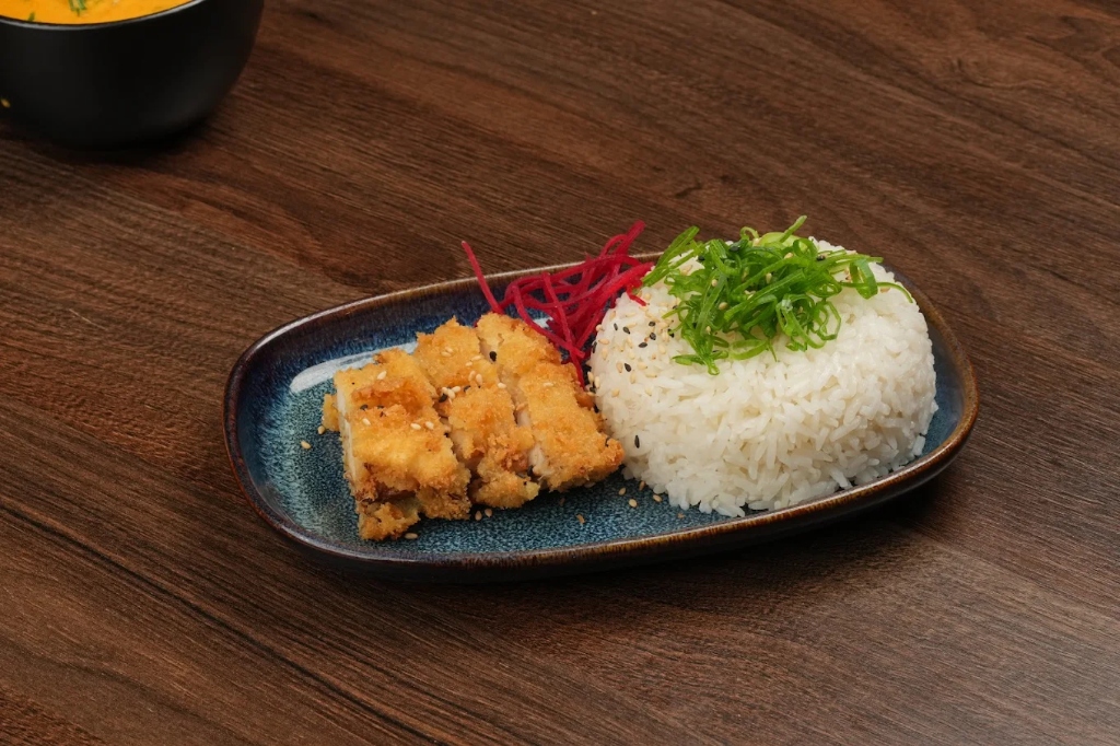 Chicken Katsu mit Reis